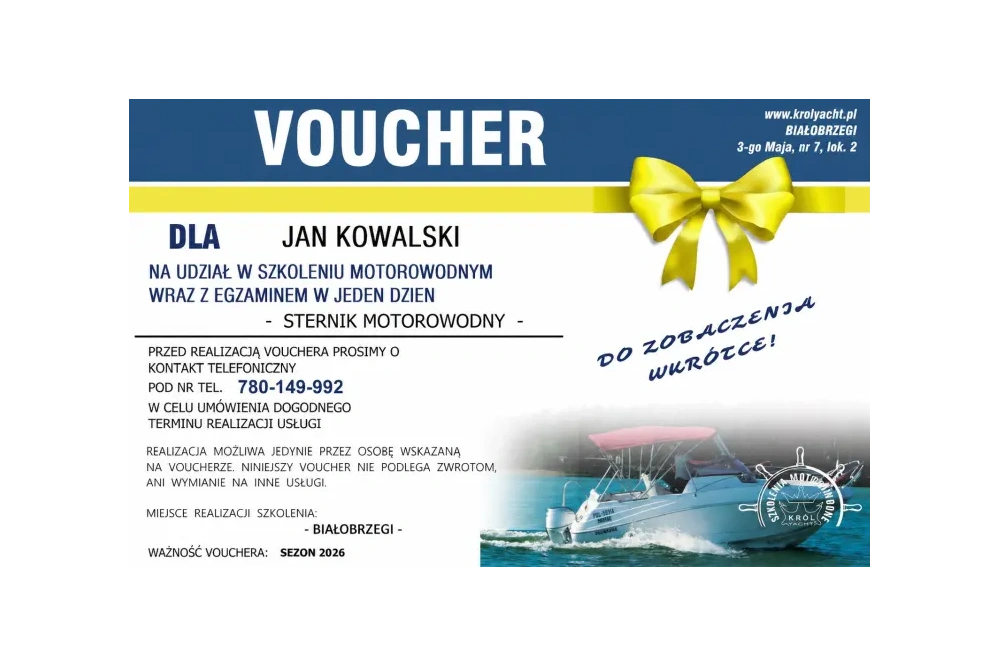 Voucher Białobrzegi